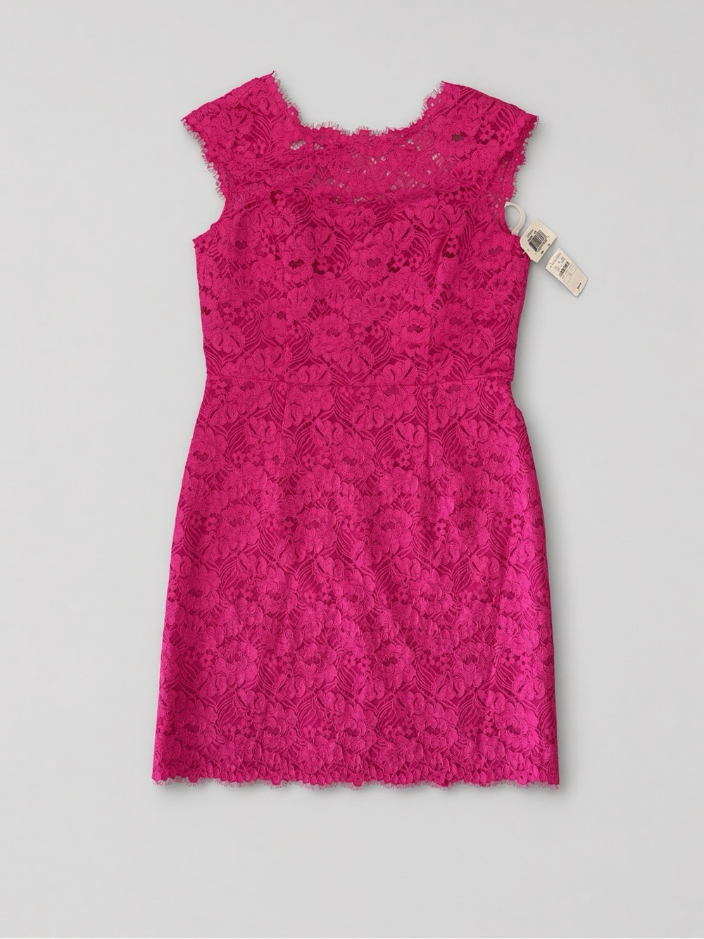 NWT Shoshanna Fuchsia Lace Dress Size 12